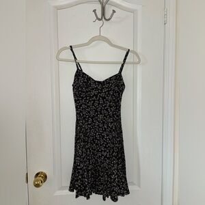Aritzia Lipinski Dress - Black Floral - 0